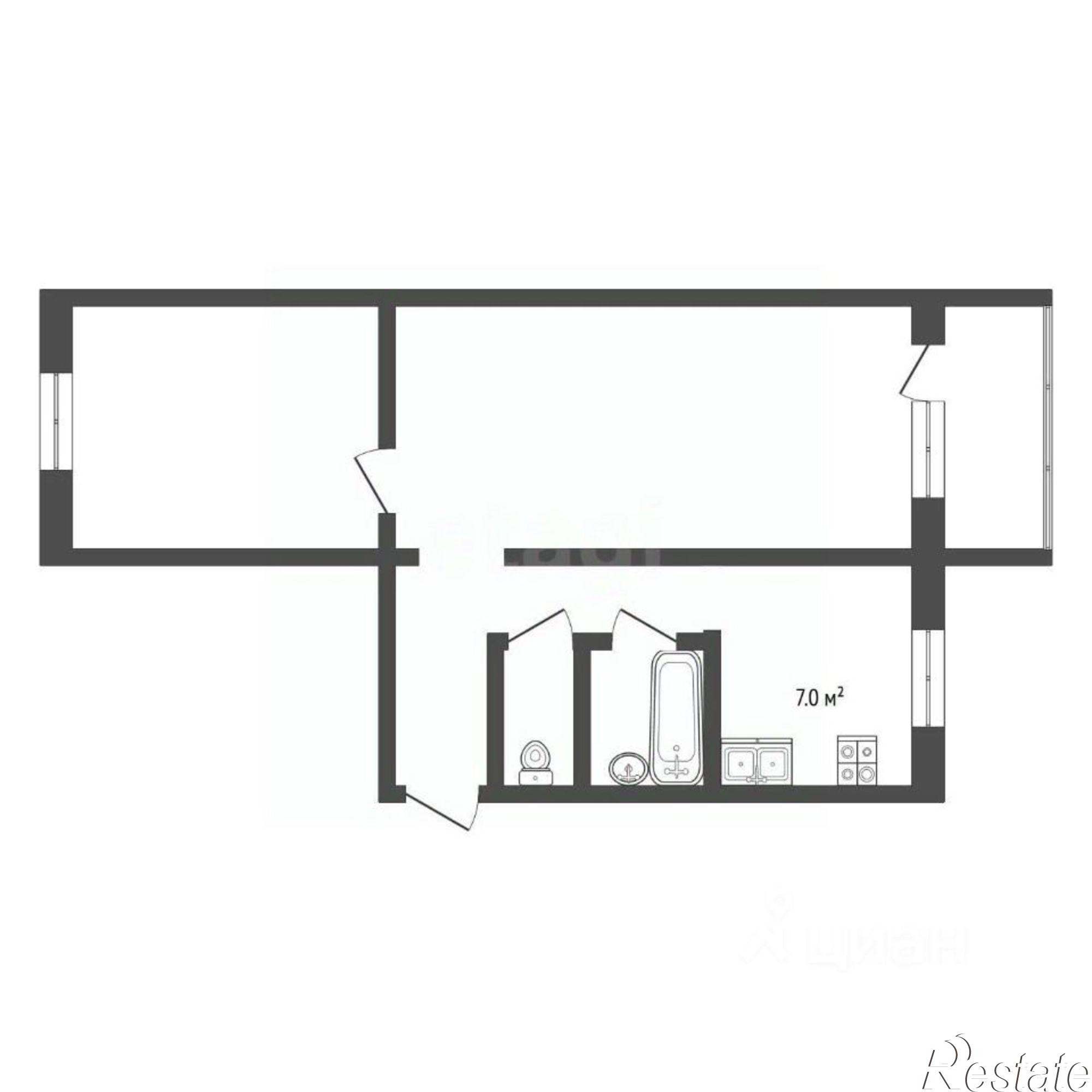 Купить квартиру за 3 000 000 рублей на городской округ Тамбов