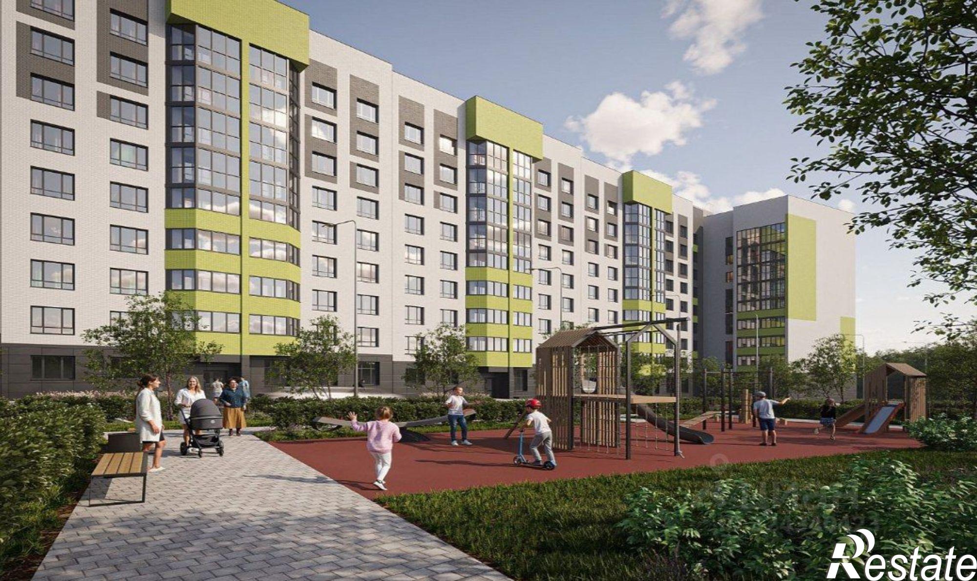 Купить квартиру за 4 300 000 рублей на Тамбов, улица имени Павла Строганова, 9Е