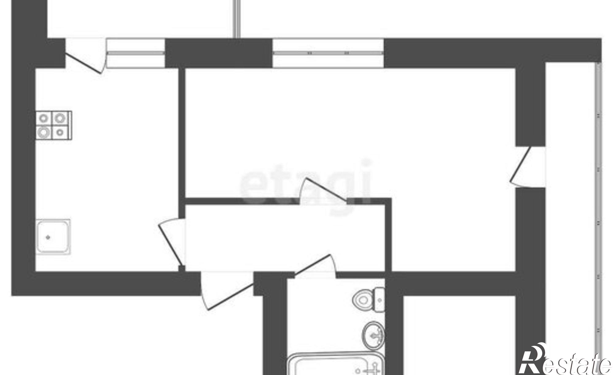 Купить квартиру за 4 350 000 рублей на Тамбов, улица Агапкина, 17А